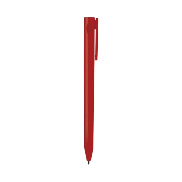 Penna Economica Personalizzata chiusura rotazione colore rosso