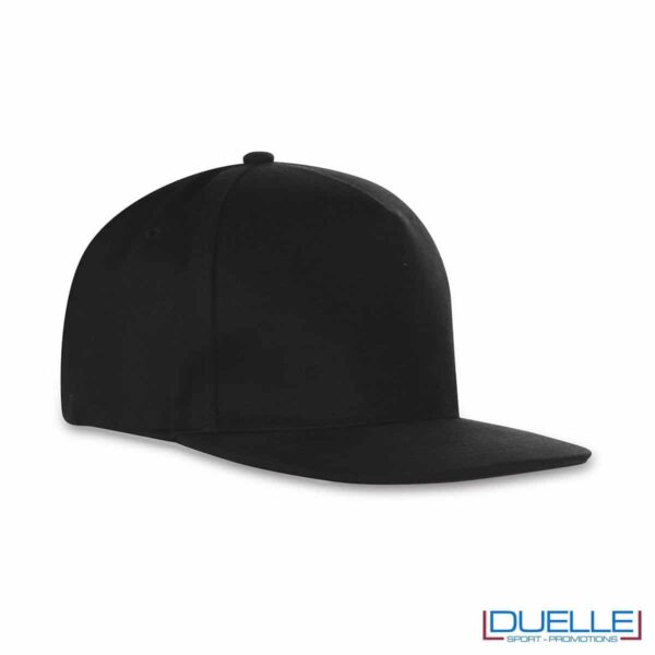 cappellino rapper personalizzato di colore nero