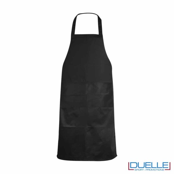 Grembiule da cucina personalizzato colore nero
