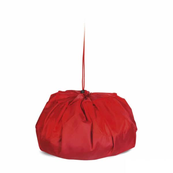 Sacco da cambio pratica colore rosso personalizzata, borse sportive personalizzate, gadget sportivi