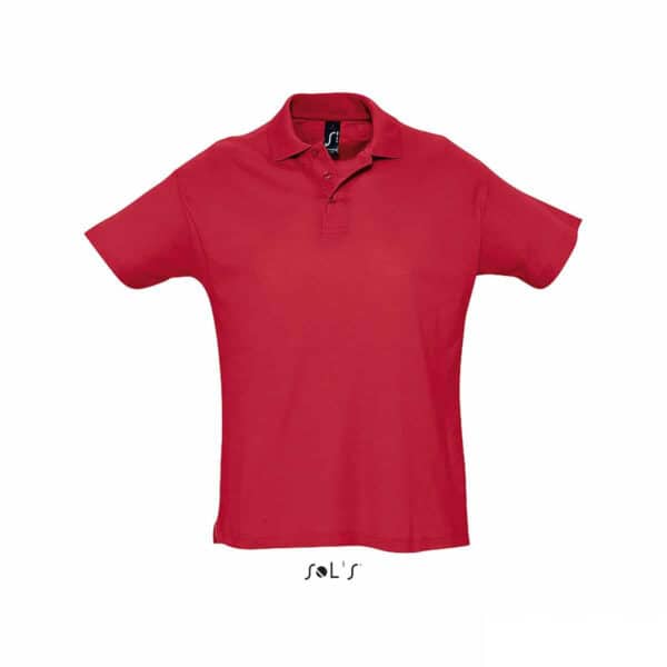 polo personalizzata colore rosso, polo piquet personalizzata
