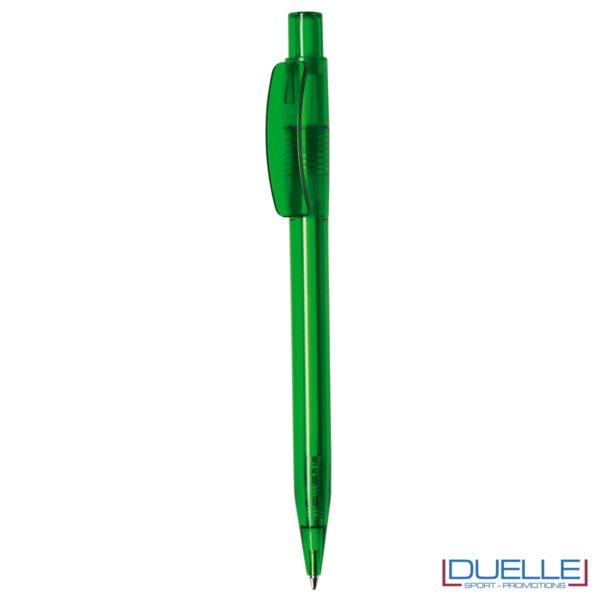 Penna Made in Italy personalizzata Verde, gadget aziendali, penne personalizzate, gadget personalizzati, articoli promozionali