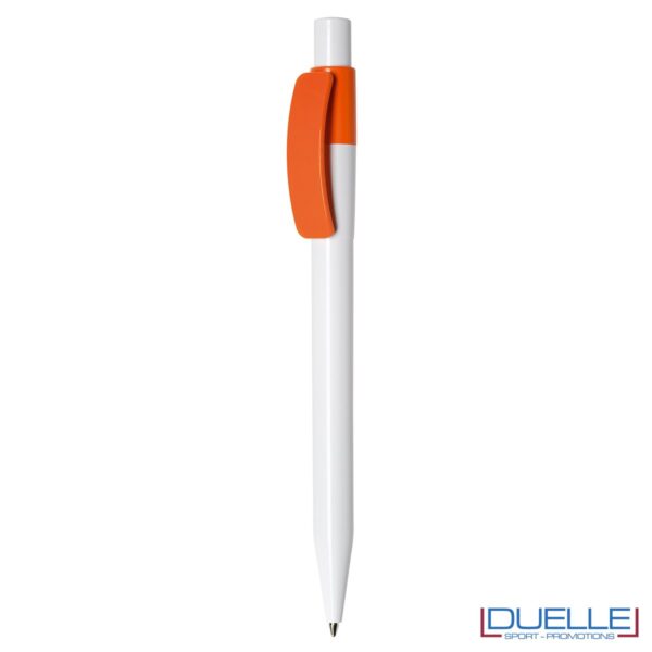Penna Made in Italy personalizzata Arancione, gadget aziendali, penne personalizzate, gadget personalizzati, articoli promozionali