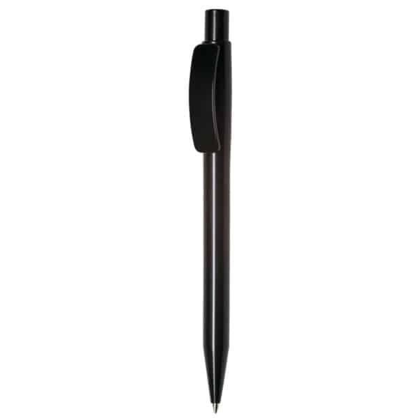 Penna Made in Italy personalizzata fusto nero, gadget aziendali, penne personalizzate, gadget personalizzati, articoli promozionali